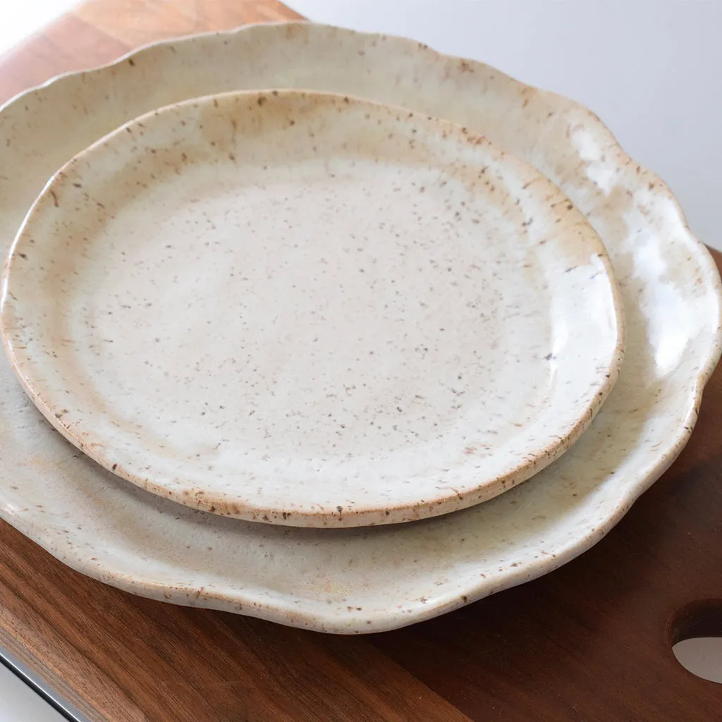 Round Salad Plate Dogwood