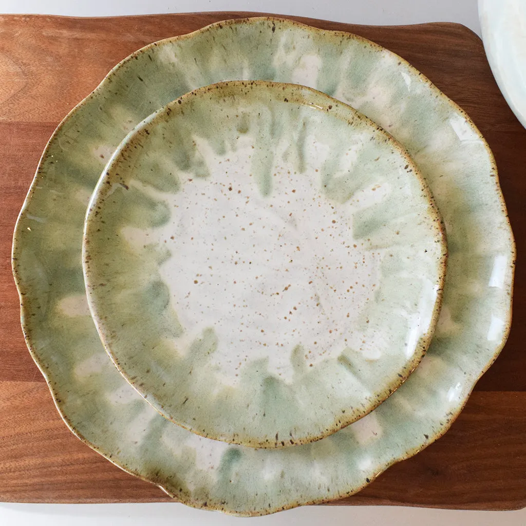Round Salad Plate Matcha