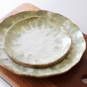 Round Salad Plate Matcha