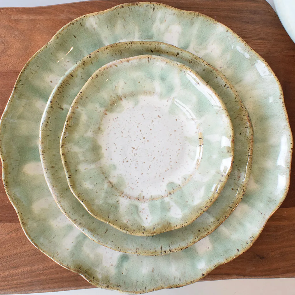 Round Salad Plate Matcha