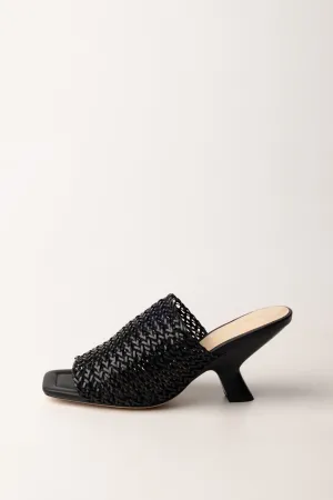 Sandali Mules con Intrecci