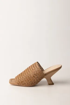 Sandali Mules con Intrecci