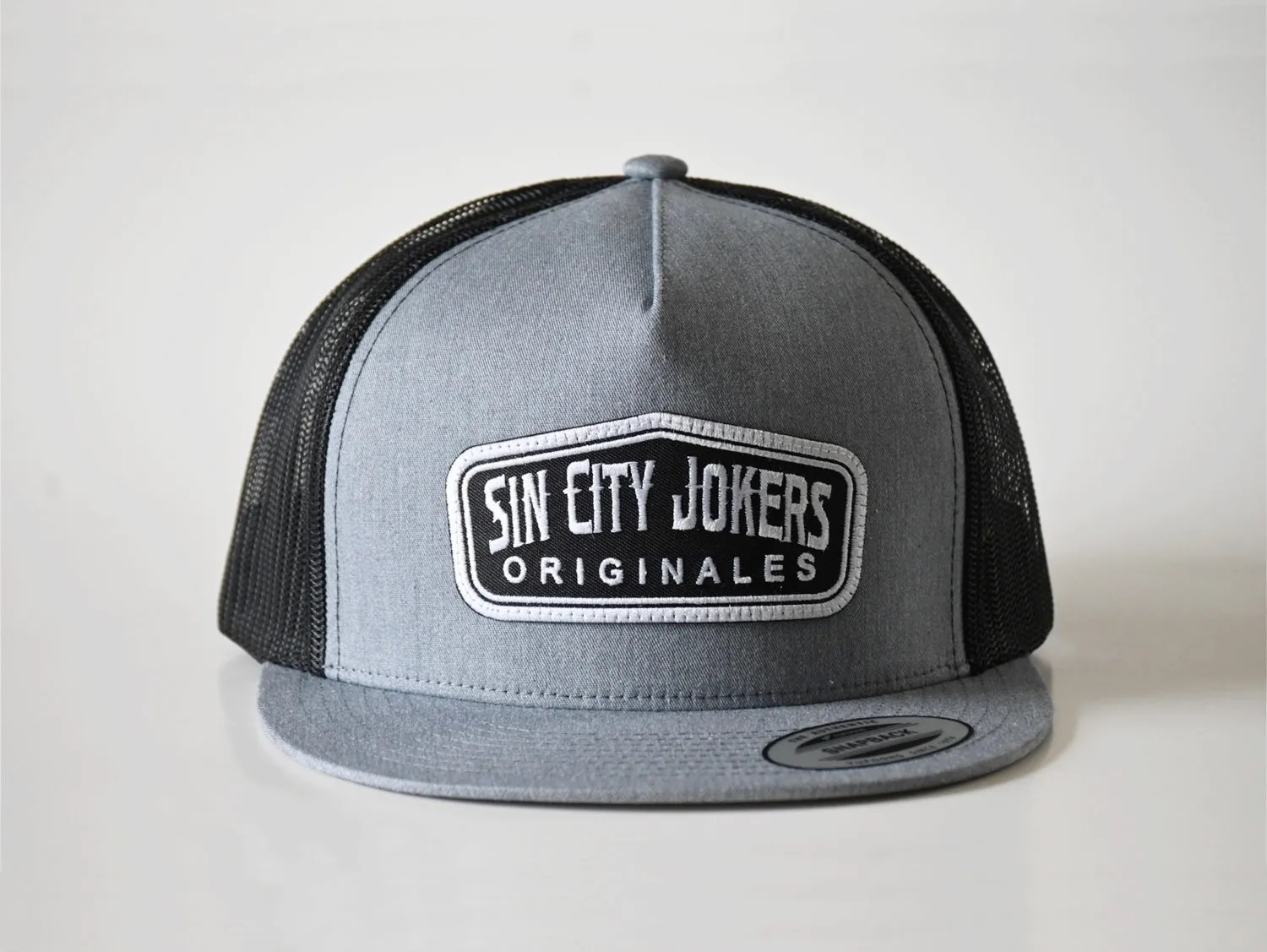 SCJ Originals Patch Trucker (Light Heather & Black)