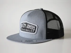 SCJ Originals Patch Trucker (Light Heather & Black)
