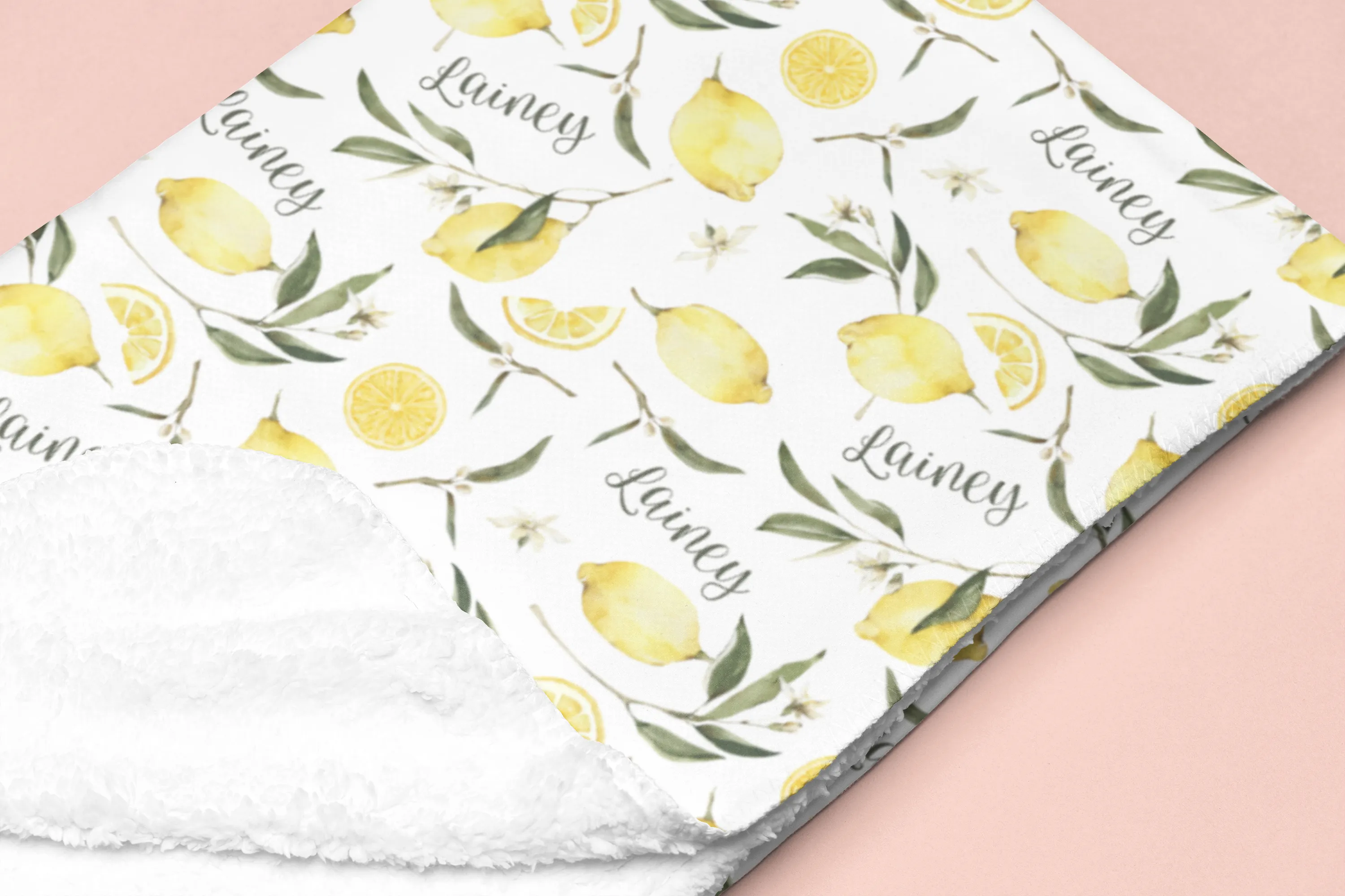 Sherpa-Lined Personalized Blanket | Easy Peezy