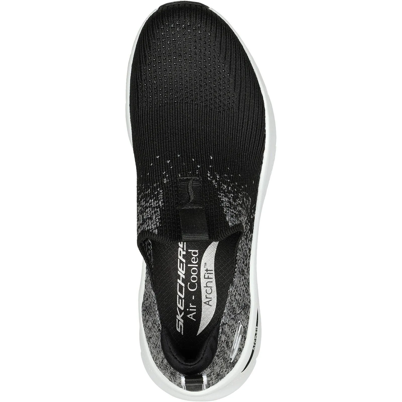 Skechers 149684 Arch Fit D'Lux Key Journey Sneakers für Damen mit weiter Passform - Schwarz