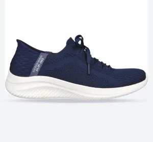 Skechers 149710 Slip-ins Ultra Flex 3.0 Brilliant Path Sneakers für Damen mit weiter Passform - Marineblau