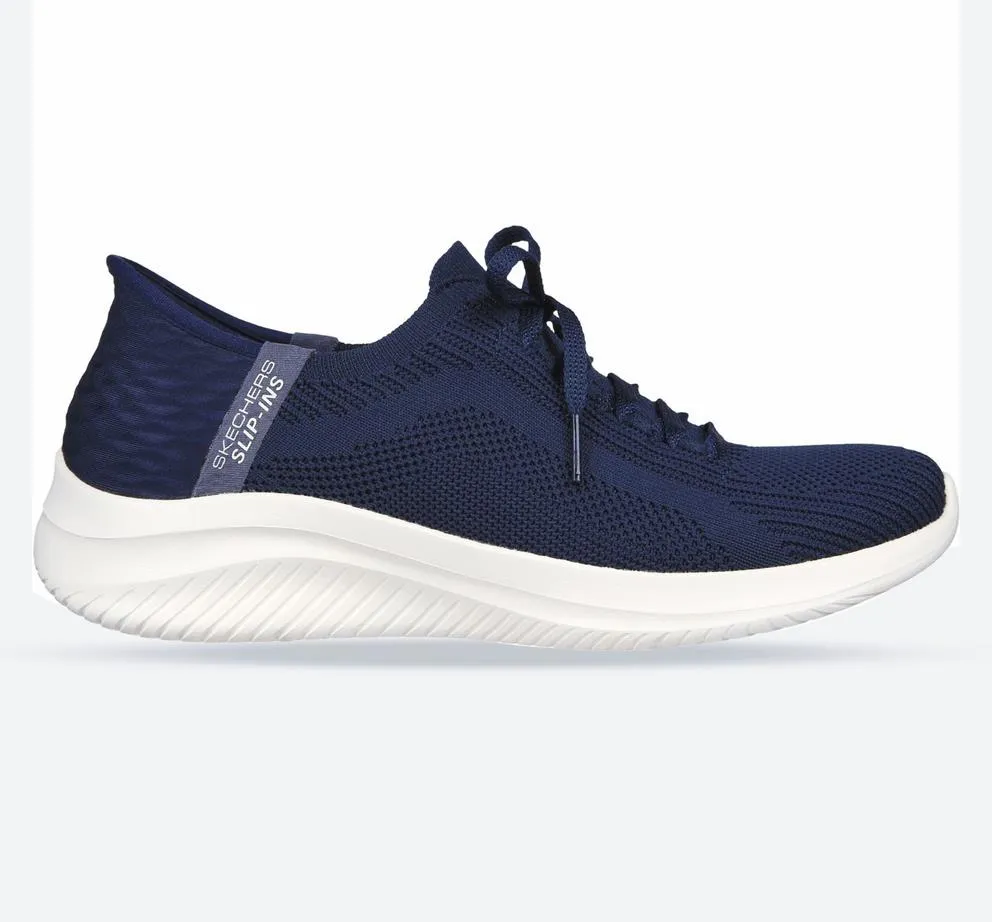 Skechers 149710 Slip-ins Ultra Flex 3.0 Brilliant Path Sneakers für Damen mit weiter Passform - Marineblau