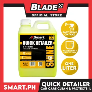 Smart Car Care Quick Detailer 1 Liter Cleans & Protects used to Restores Deep Gloss and Removes Oxidation