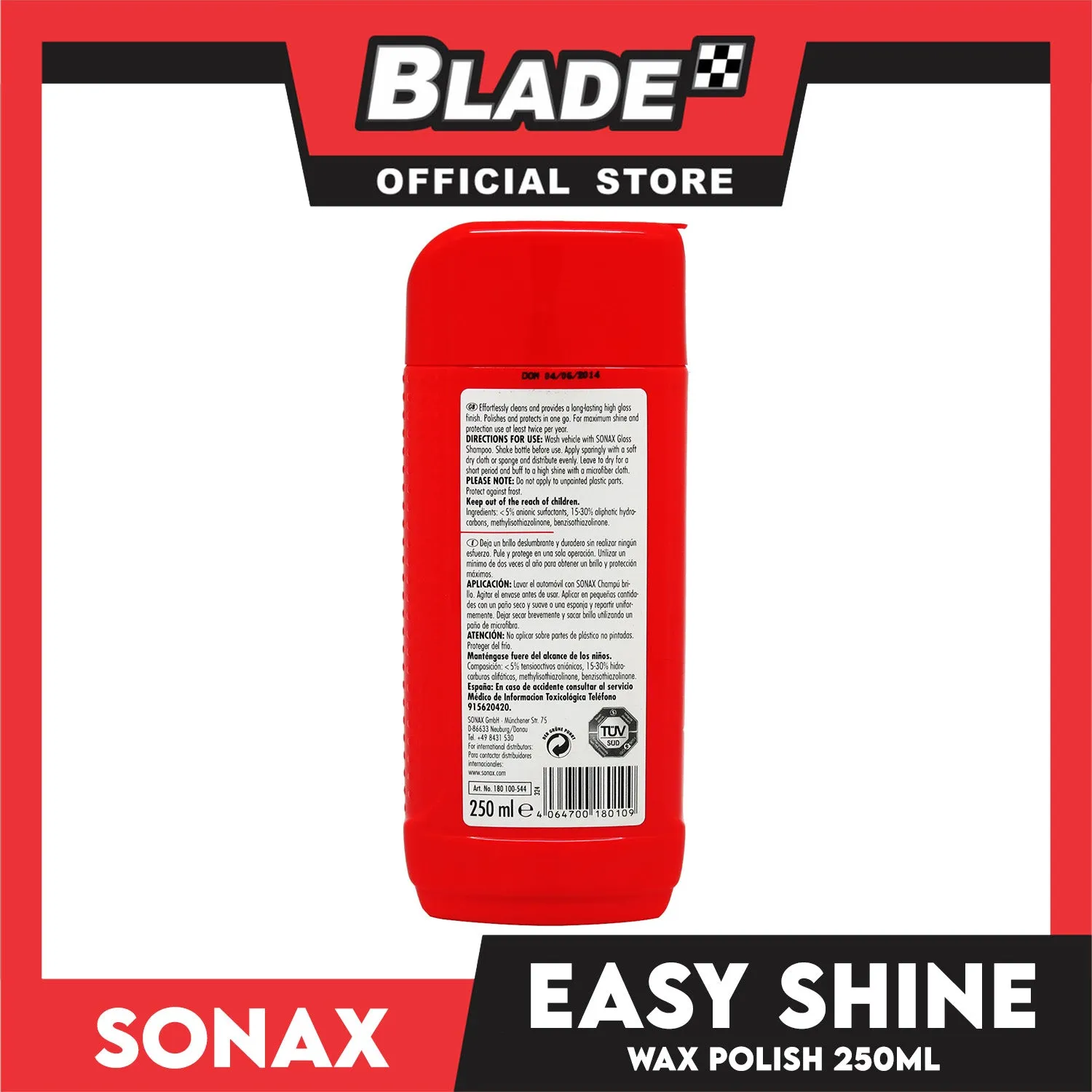 Sonax Easy Shine 180100 250mL