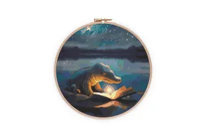 Story Time Cross Stitch Pattern #1456