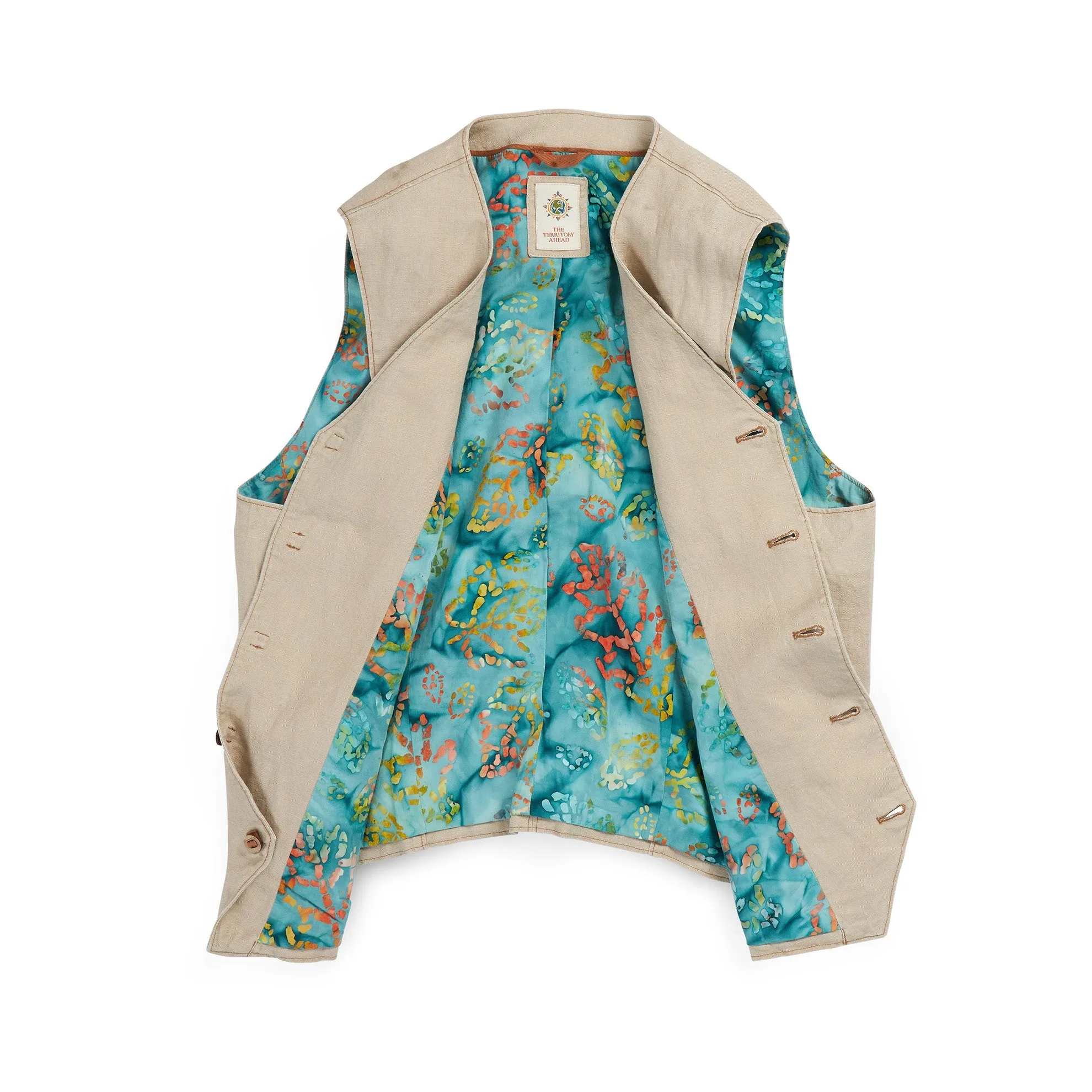 Take It Easy Linen Vest