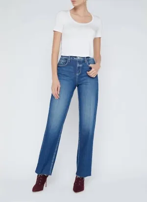 Tiana High Rise Wide Leg Jean In Ladera