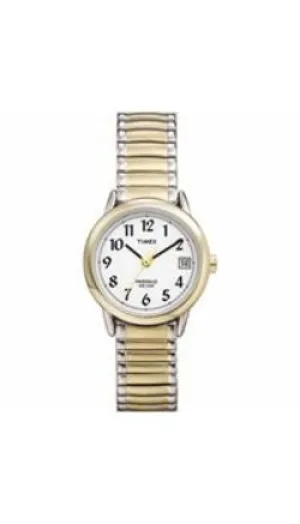 Timex Womens Easy Reader Two Tone Watch