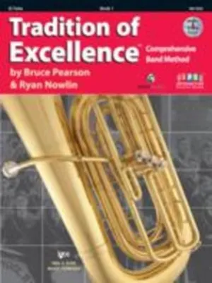 TRADITION OF EXCELLENCE BK 1 E FLAT TUBA BK/DVD