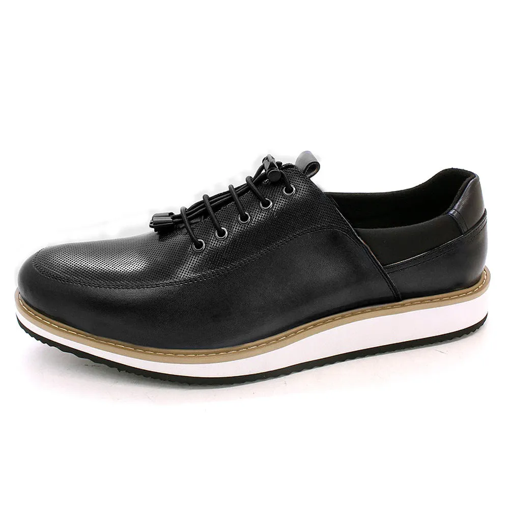 Trendy Casual Breathable Men's Low-top Lace-up Shoes