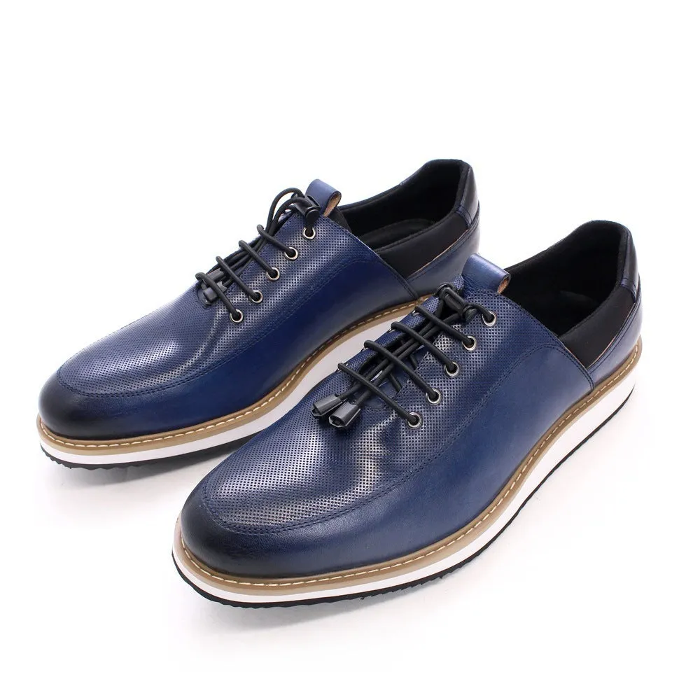 Trendy Casual Breathable Men's Low-top Lace-up Shoes