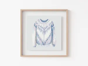 Ugly Sweater Cross Stitch Pattern #693