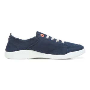 Vionic Women's Pismo Beach Casual Sneaker Navy Canvas
