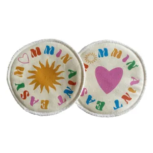 Waschbare Stilleinlagen "MOMMIN AIN'T EASY"