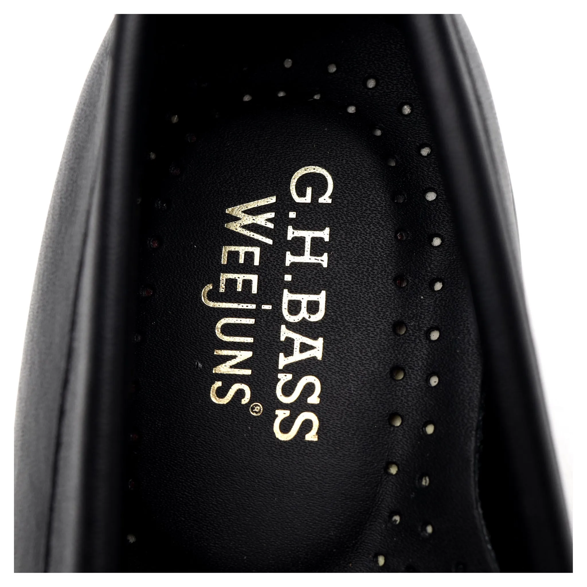 'Weejuns' Black Leather Loafer UK 6