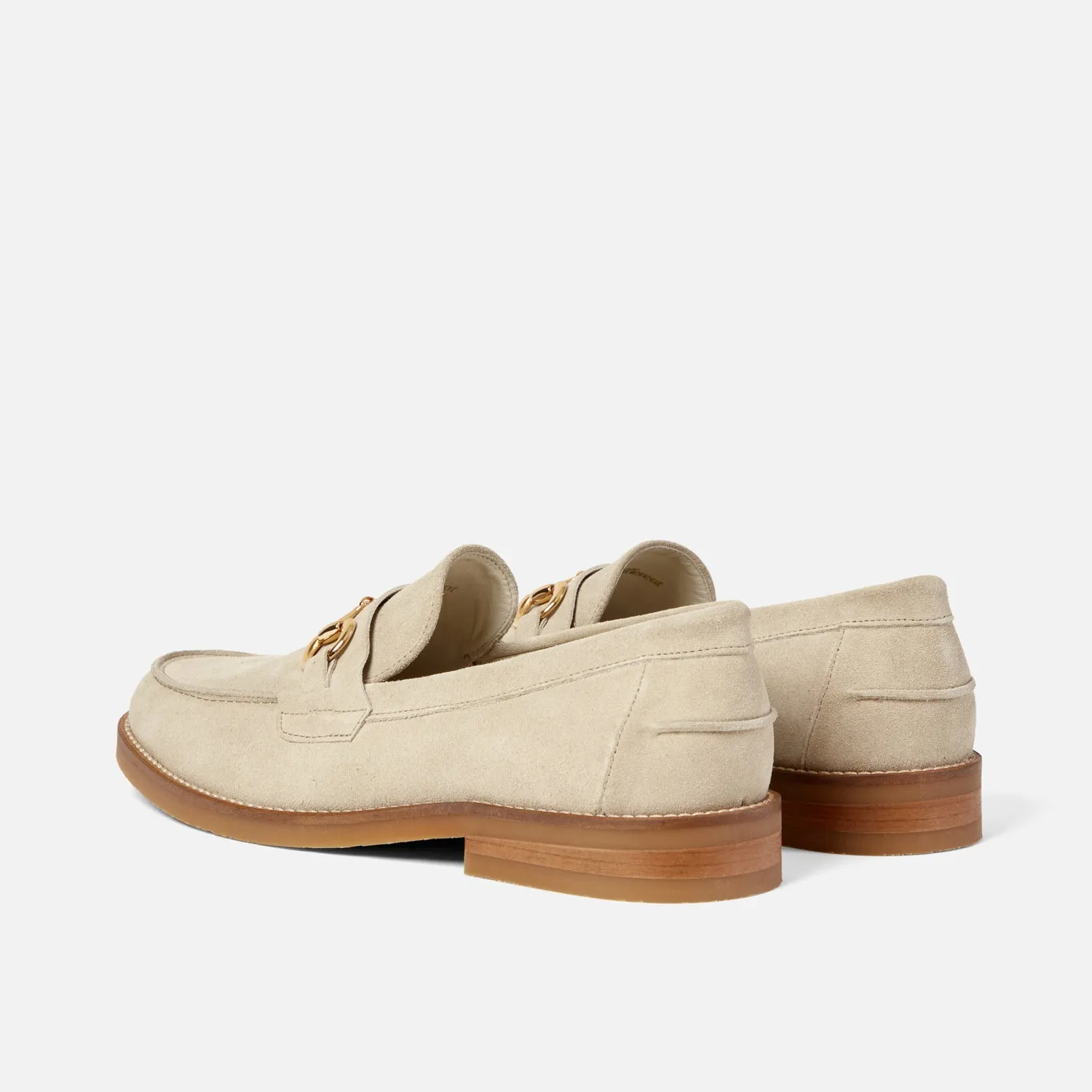 Wilde Biscuit Suede Bit Loafer - Men's