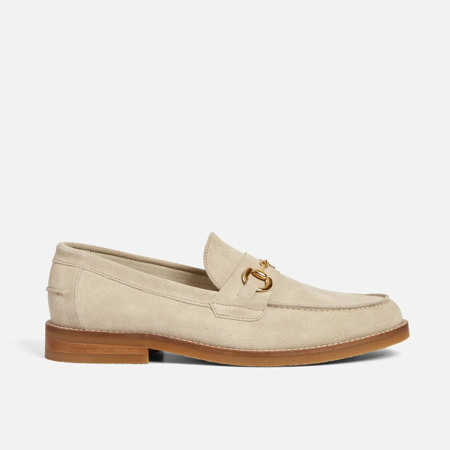 Wilde Biscuit Suede Bit Loafer - Men's