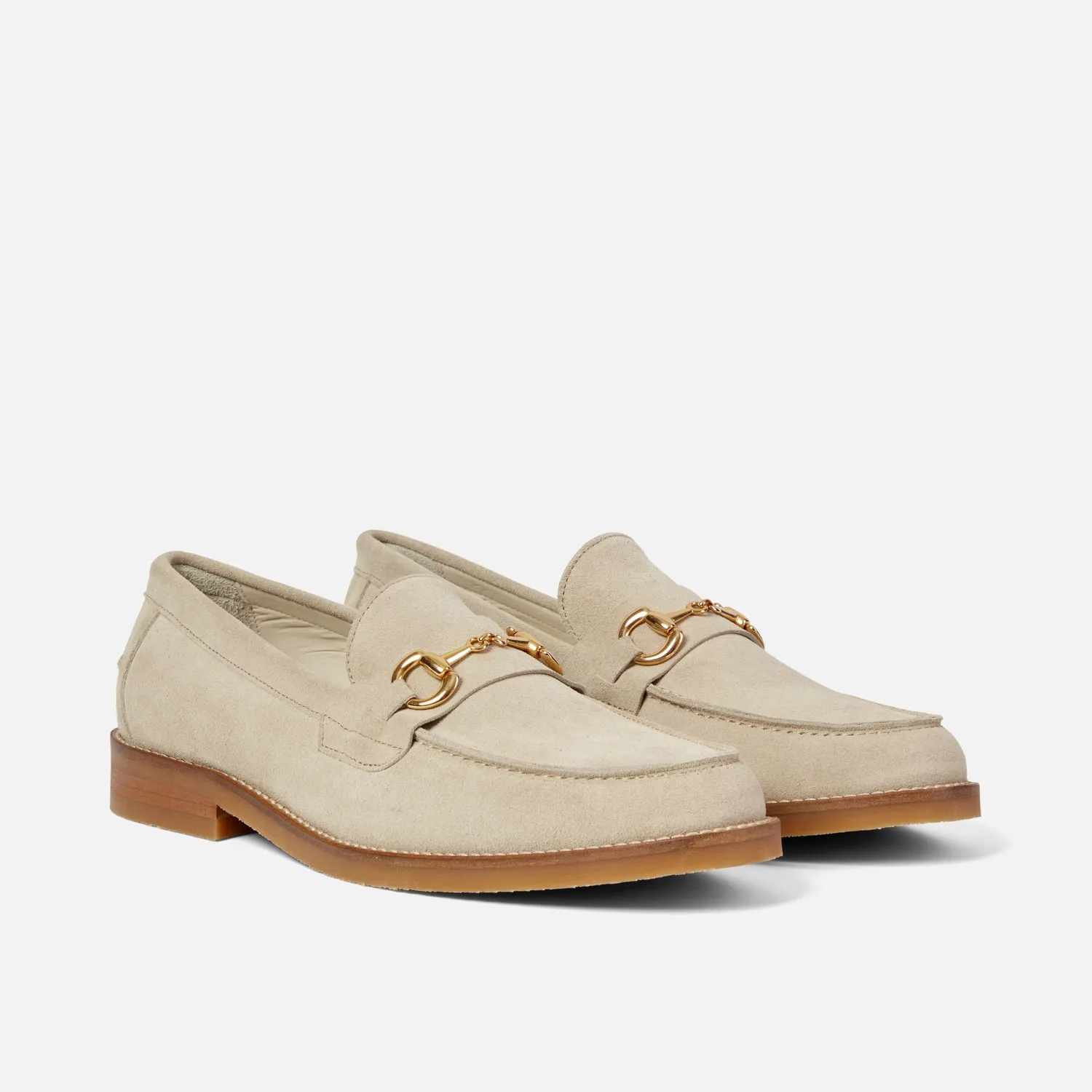 Wilde Biscuit Suede Bit Loafer - Men's