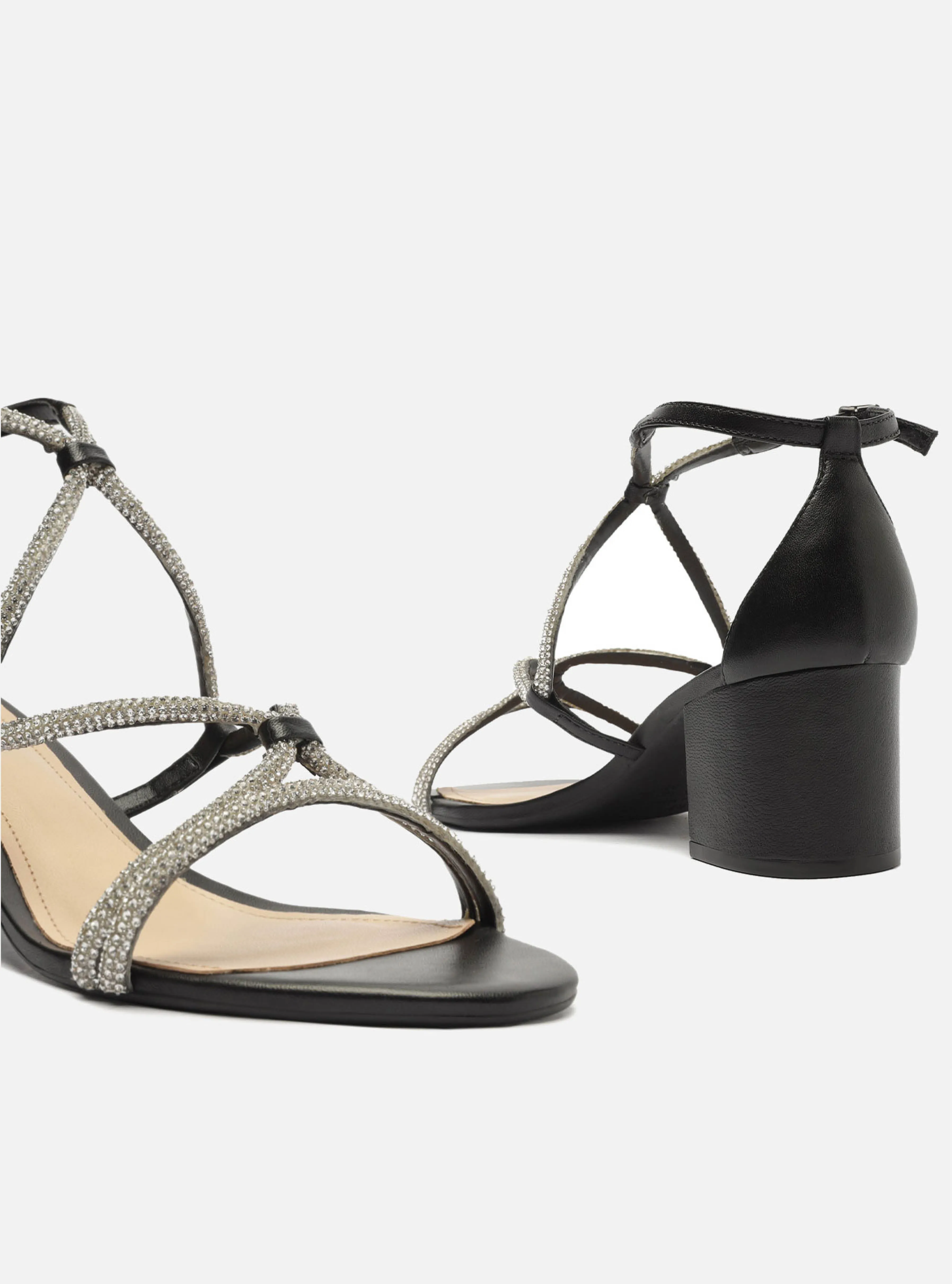 Zoe Mid Block Sandal